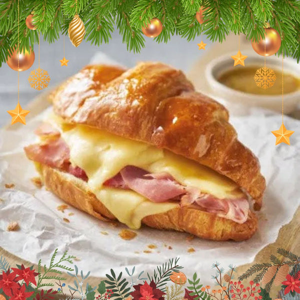 【聖誕便當】芝士火腿迷你牛角酥小食盒