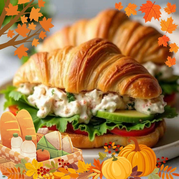 蟹柳粟米迷你牛角酥野餐盒