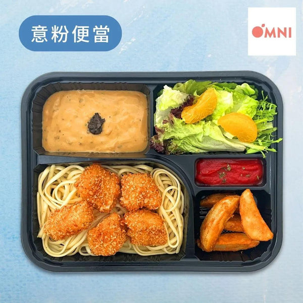 蘑菇汁植物魚柳便當 - HK Lunch Box