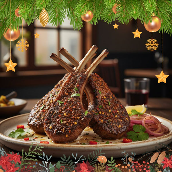 【聖誕便當】惹味孜然羊架意粉盒