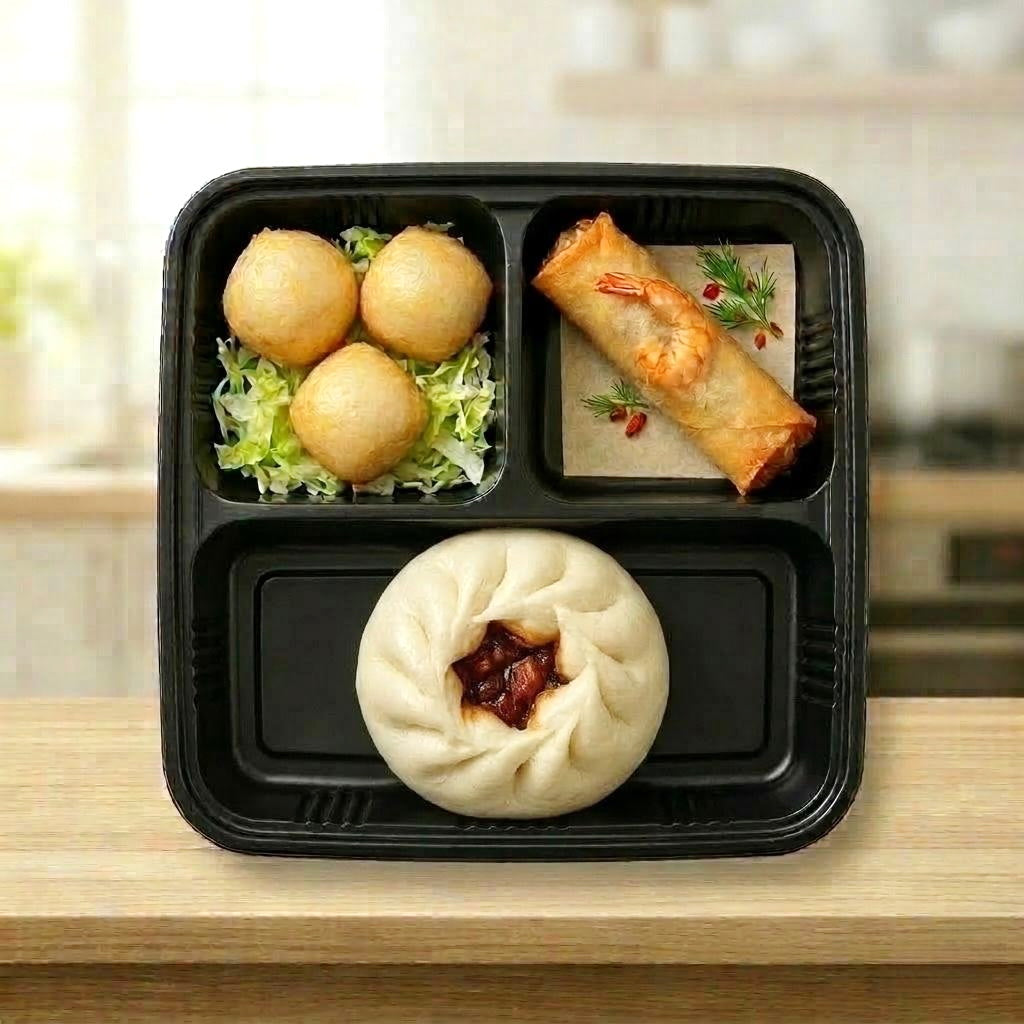 叉燒包點心下午茶盒