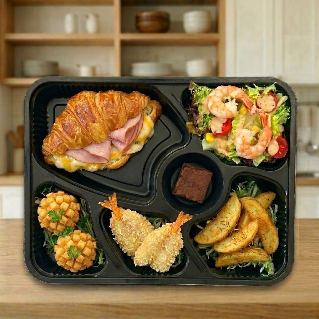 芝士火腿牛角酥高級小食盒